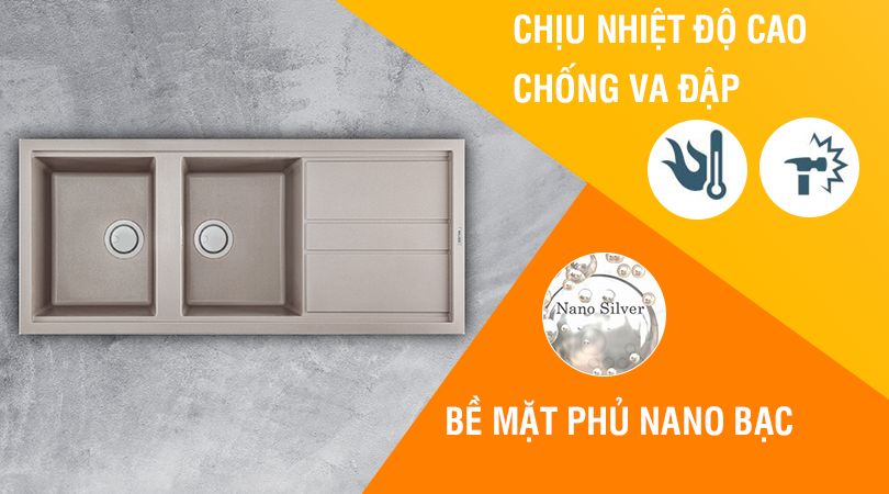 Malloca TORTORA K-50043 - Bề mặt phủ Nano Bạc, chịu nhiệt độ cao và chống va đập